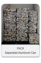 PACK Separated Aluminum Can